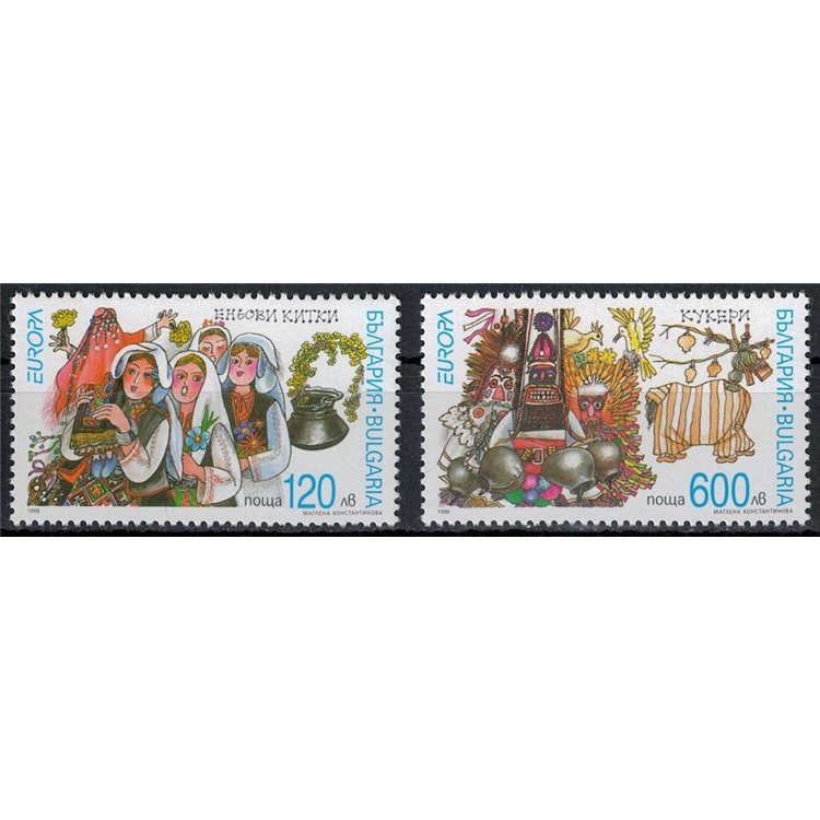BULGARIA 1998 Europe 2v MNH**