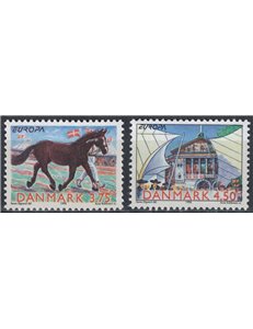 DENMARK 1998 Europe 2v MNH**