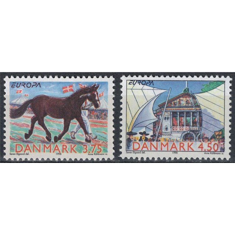 DANIMARCA 1998 Europa 2v MNH**