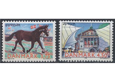 DANIMARCA 1998 Europa 2v MNH**