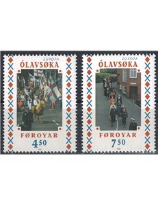 FAROE ISLANDS 1998 Europe 2v MNH**