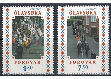 FAROE ISLANDS 1998 Europe 2v MNH**