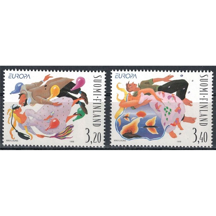 FINLANDIA 1998 Europa 2v MNH**