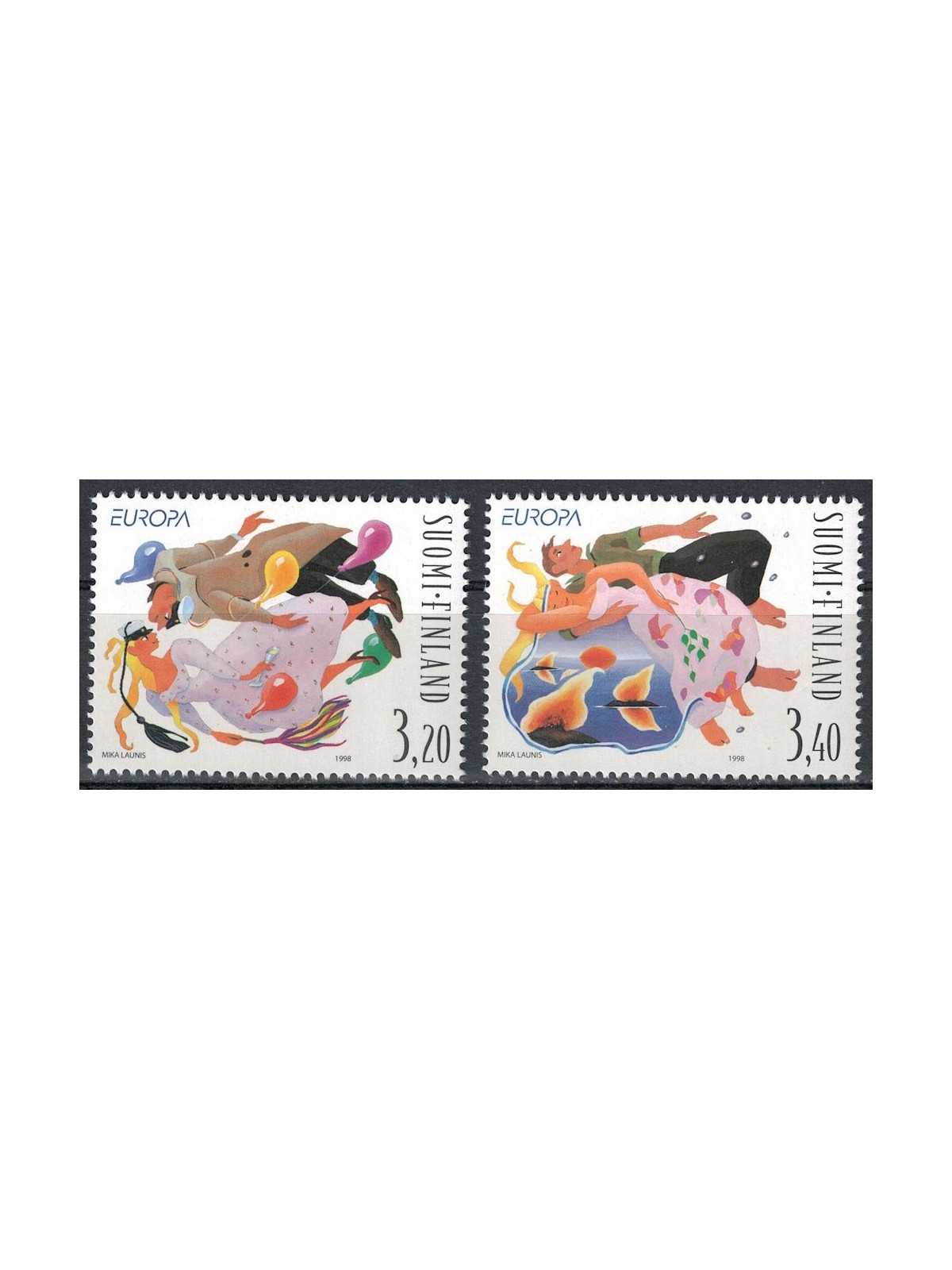FINLAND 1998 Europe 2v MNH**