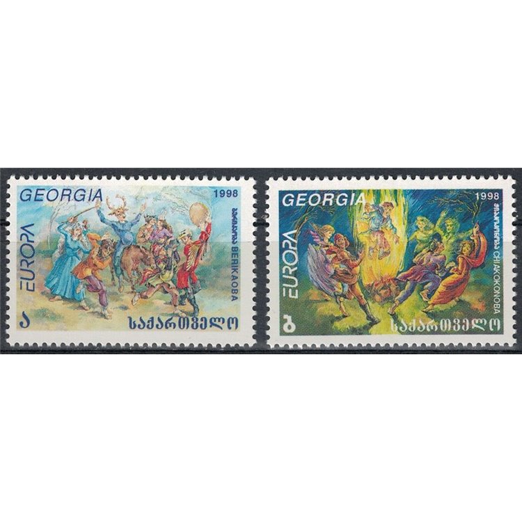 GEORGIA 1998 Europa 2v MNH**