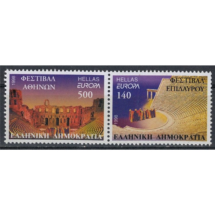 GREECE 1998 Europe 2v MNH**