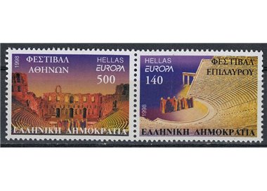 GRECIA 1998 Europa 2v MNH**