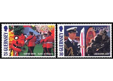 GUERNSEY 1998 Europe 2v MNH**