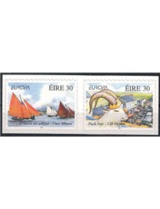 IRELAND 1998 Europe (stickers) 2v MNH**