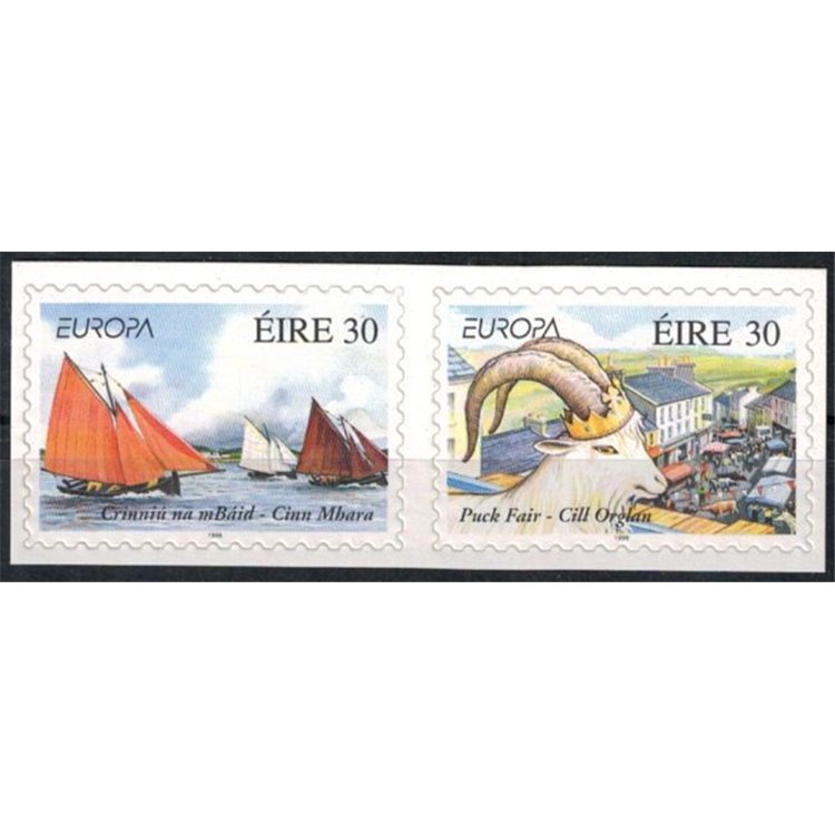IRLANDA 1998 Europa (adesivi) 2v MNH**