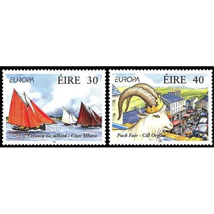 IRLANDA 1998 Europa 2v MNH**
