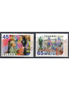 ICELAND 1998 Europe 2v MNH**
