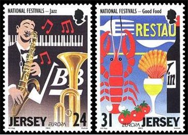 JERSEY 1998 Europa 2v MNH**