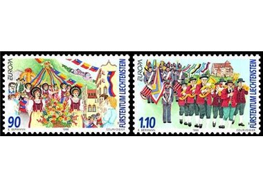 LIECHTENSTEIN 1998 Europe 2v MNH**