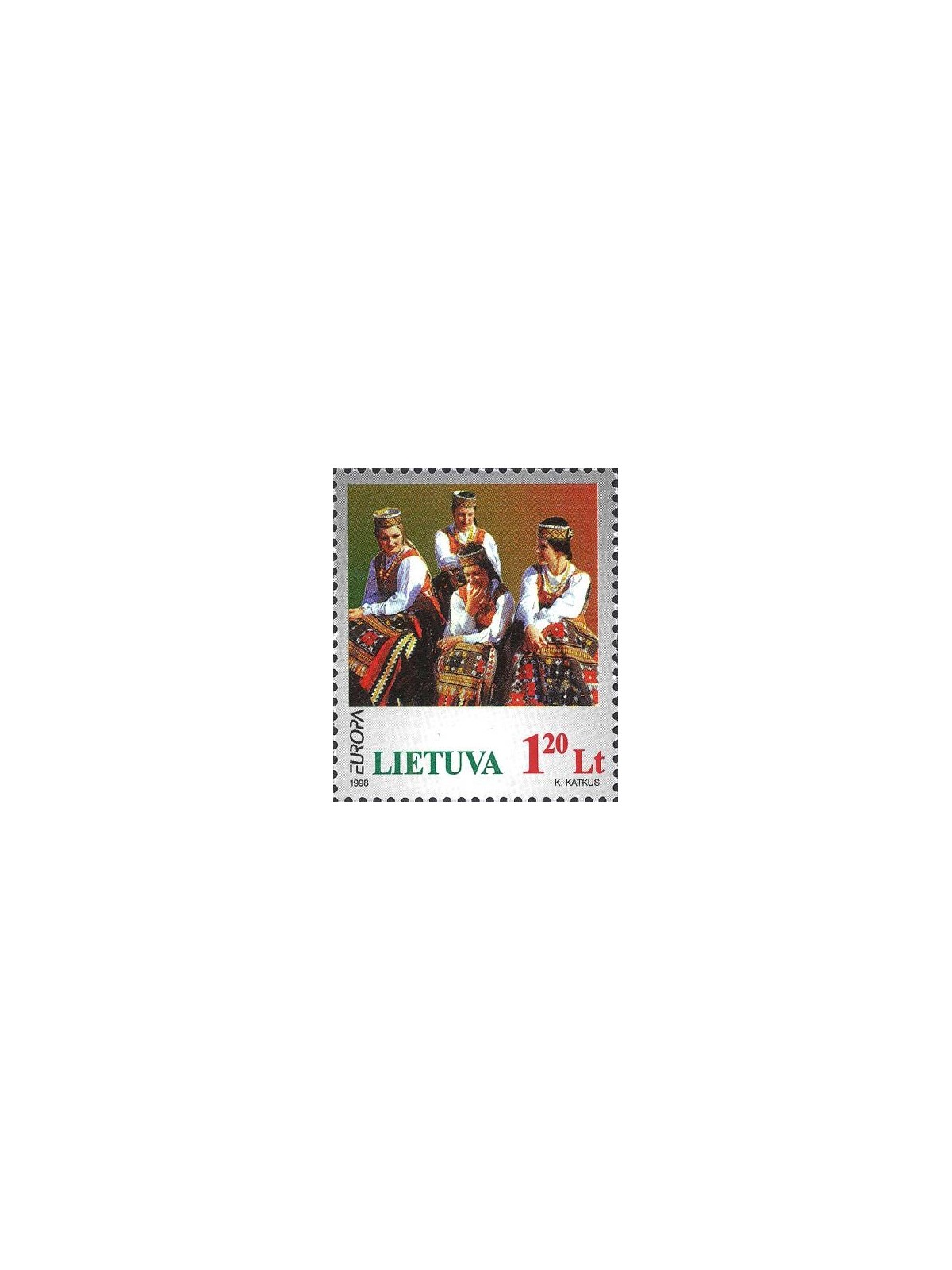 LITHUANIA 1998 Europe MNH**