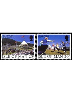 MAN 1998 Europa 2v MNH**