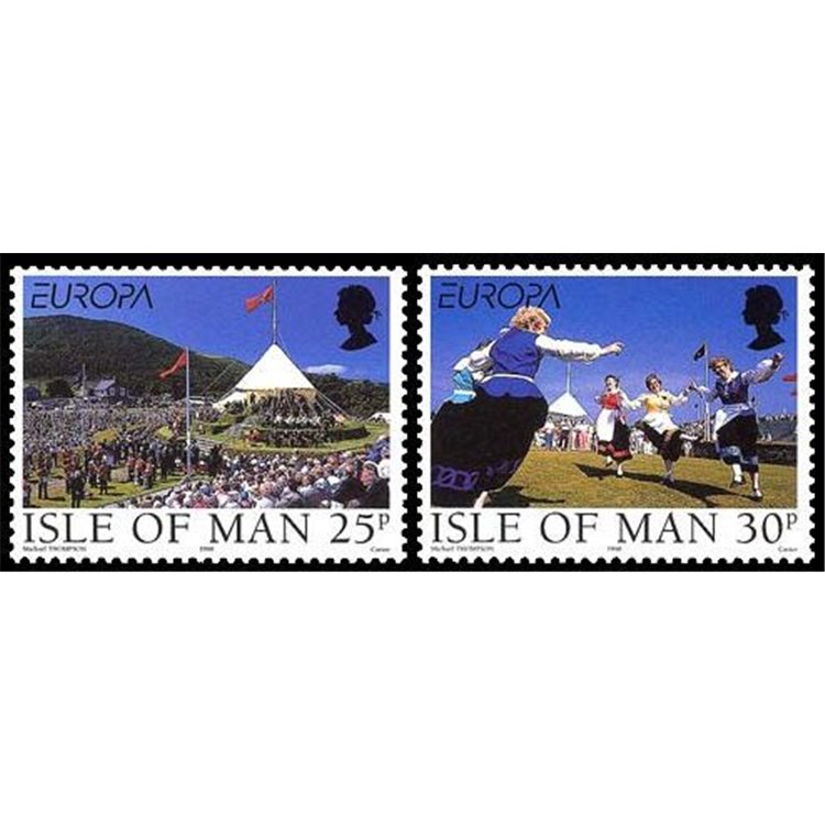 MAN 1998 Europe 2v MNH**