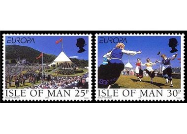 MAN 1998 Europa 2v MNH**