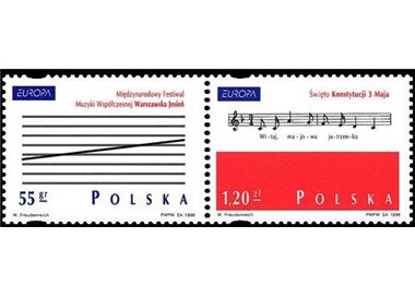 POLONIA 1998 Europa 2v MNH**