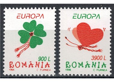 ROMANIA 1998 Europa 2v MNH**