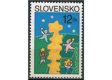SLOVACCHIA 2000 Europa (fluorescente) MNH**