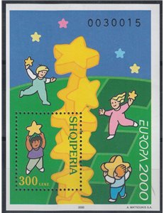ALBANIA 2000 Europe s/s MNH**