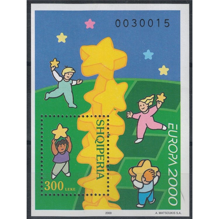 ALBANIA 2000 Europe s/s MNH**