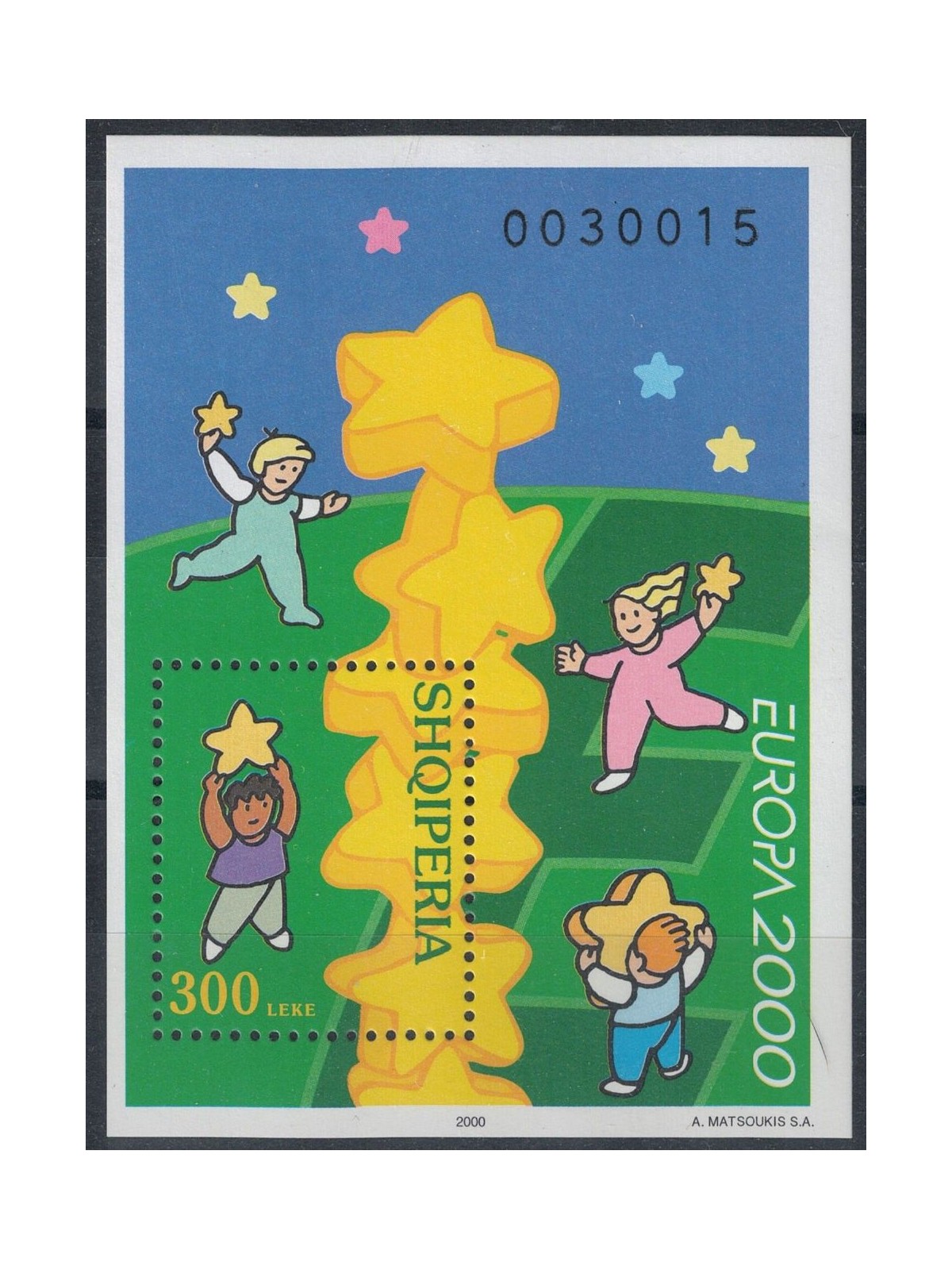 ALBANIA 2000 Europe s/s MNH**