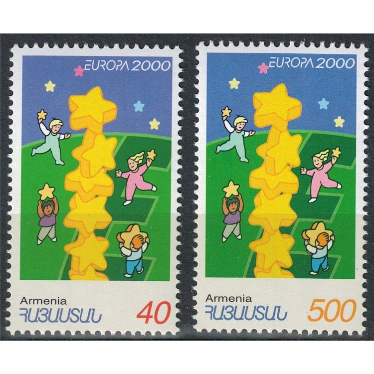 ARMENIA 2000 Europa 2v MNH**