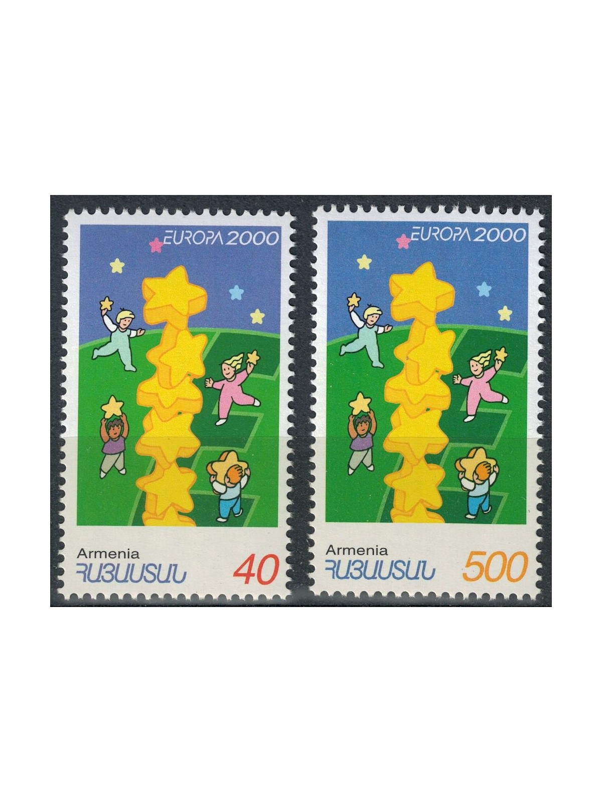 ARMENIA 2000 Europe 2v MNH**