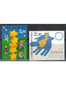 CROAZIA 2000 Europa 2v MNH**