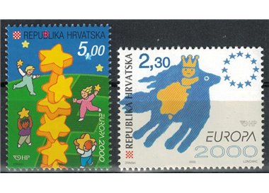 CROATIA 2000 Europe 2v MNH**