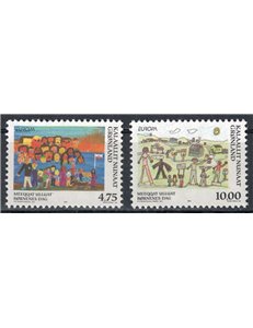 GREENLAND 1998 Europe 2v MNH**