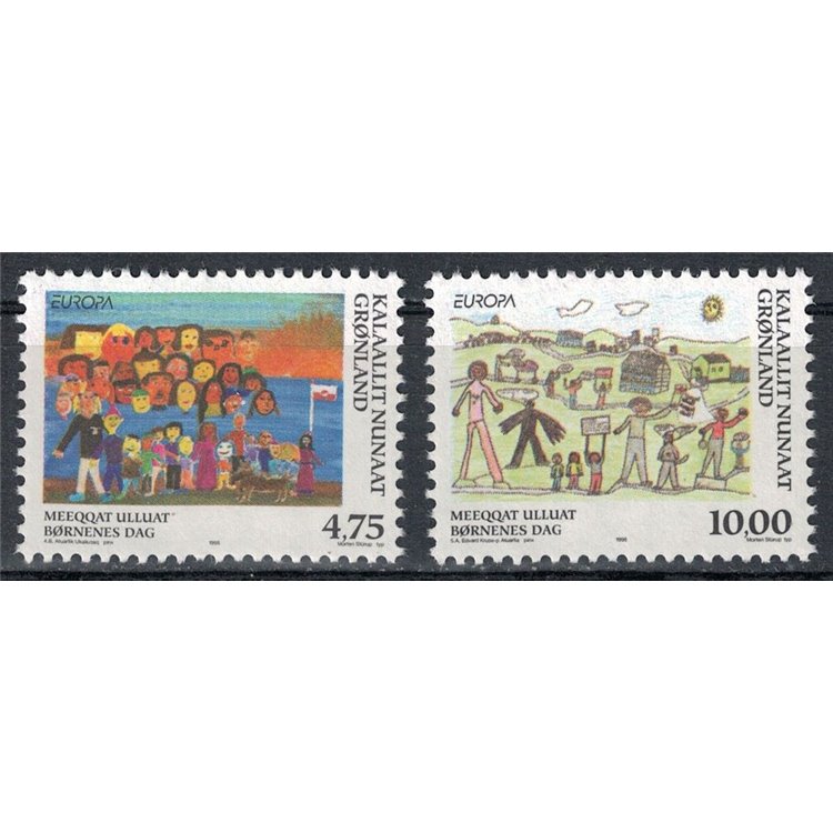 GROENLANDIA 1998 Europa 2v MNH**