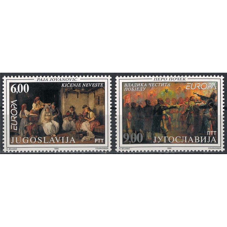 JUGOSLAVIA 1998 Europa 2v MNH**