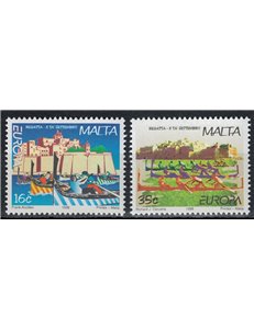 MALTA 1998 Europe 2v MNH**