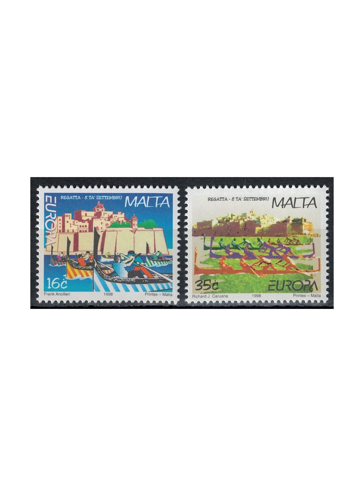 MALTA 1998 Europa 2v MNH**