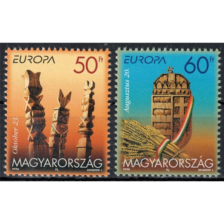 UNGHERIA 1998 Europa 2v MNH**