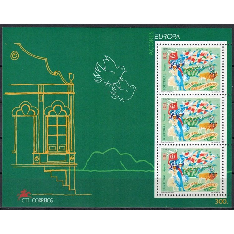 AZORES 1998 Europe s/s MNH**