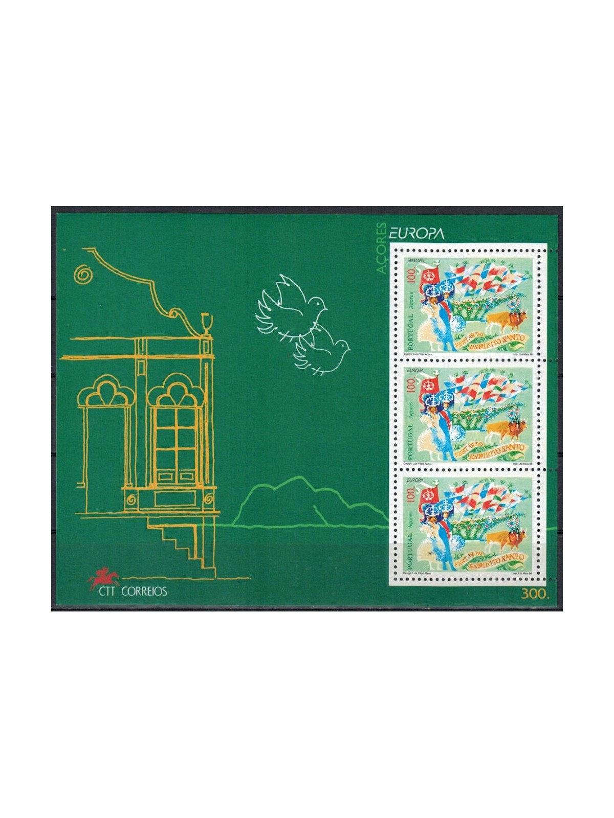 AZZORRE 1998 Europa BF MNH**
