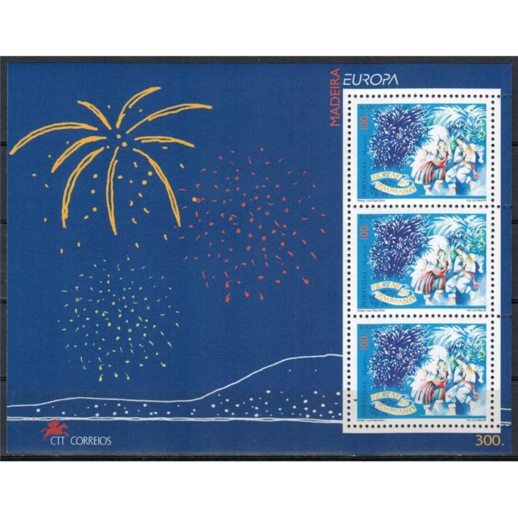 MADERA 1998 Europa BF MNH**