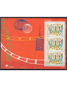PORTOGALLO 1998 Europa BF MNH**