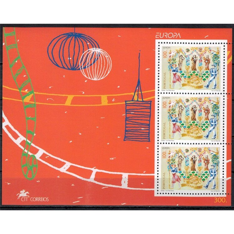 PORTOGALLO 1998 Europa BF MNH**