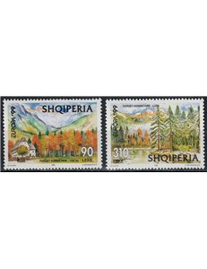 ALBANIA 1999 Europe 2v MNH**