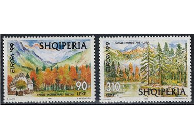 ALBANIA 1999 Europe 2v MNH**