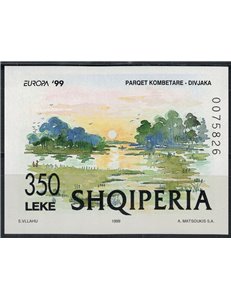 ALBANIA 1999 Europe s/s MNH**