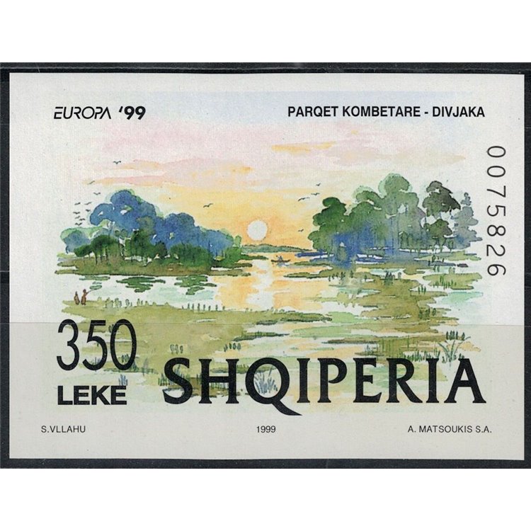 ALBANIA 1999 Europe s/s MNH**