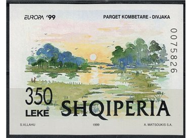 ALBANIA 1999 Europe s/s MNH**
