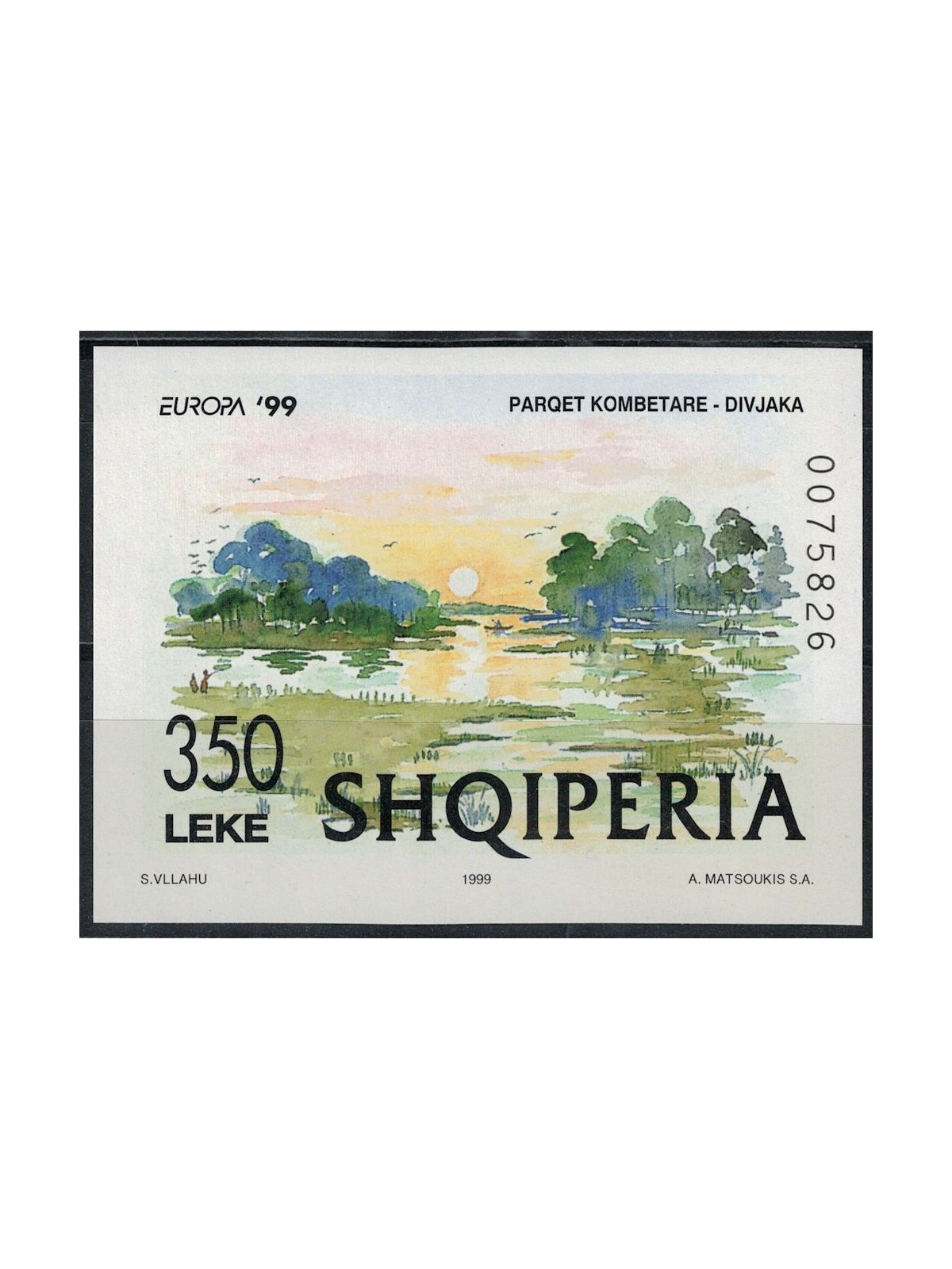 ALBANIA 1999 Europa BF MNH**