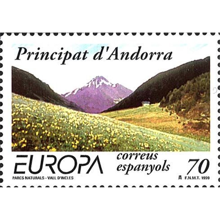 ANDORRA SPAGNOLA 1999 Europa MNH**